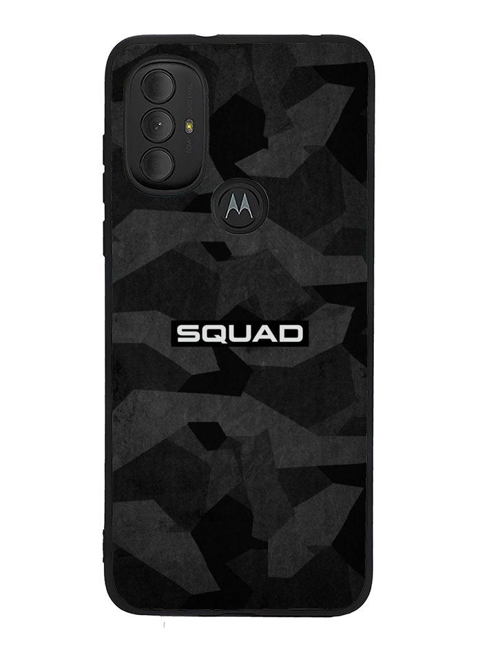 Squad Black Camo Motorola Moto G Pure 2021 , Moto G Power 2022 Case OV9401
