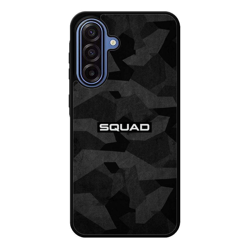 Squad Black Camo Samsung Galaxy A17 Case OV9401