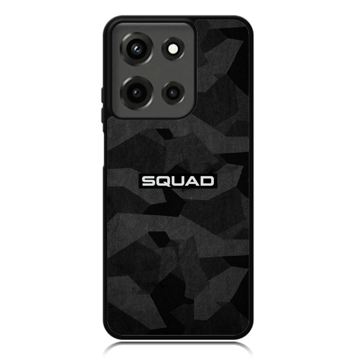 Squad Black Camo Motorola Moto G 5G 2025 Case OV9401