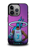 D Wade Miami Heat iPhone 16 Pro Max Case QC9333