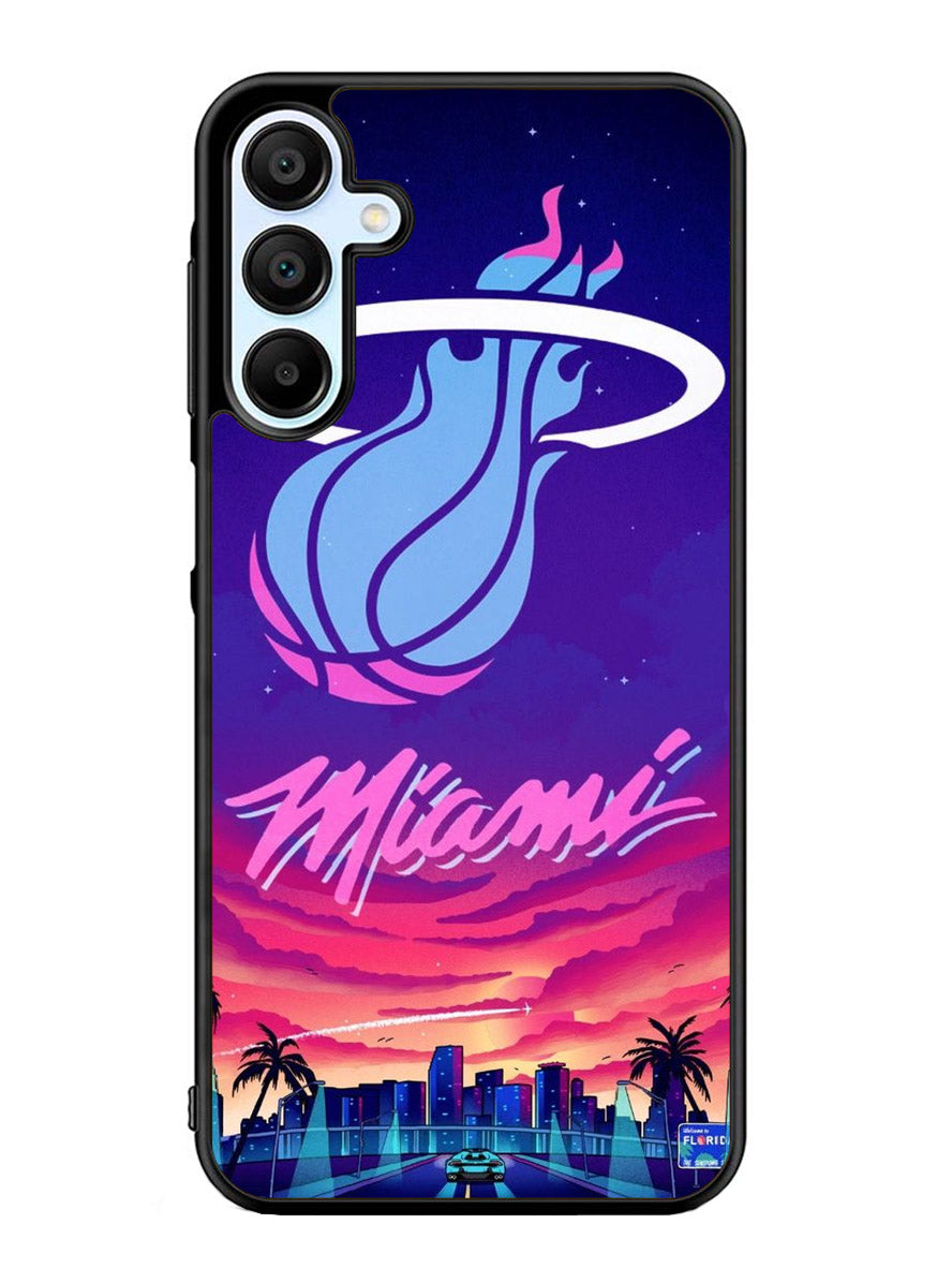 Miami Heat Vice Samsung Galaxy A25 5G Case