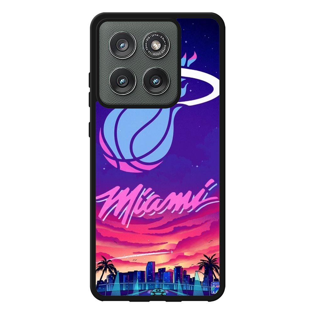 Miami Heat Vice Motorola Moto Edge 2025 Case