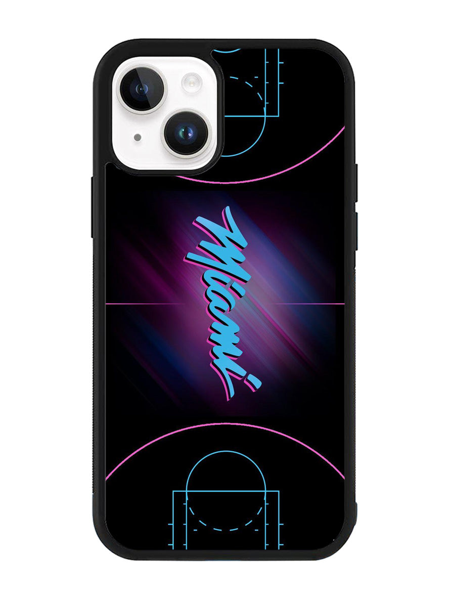 Miami Heat Basketball iPhone 14 Plus Case QC9374