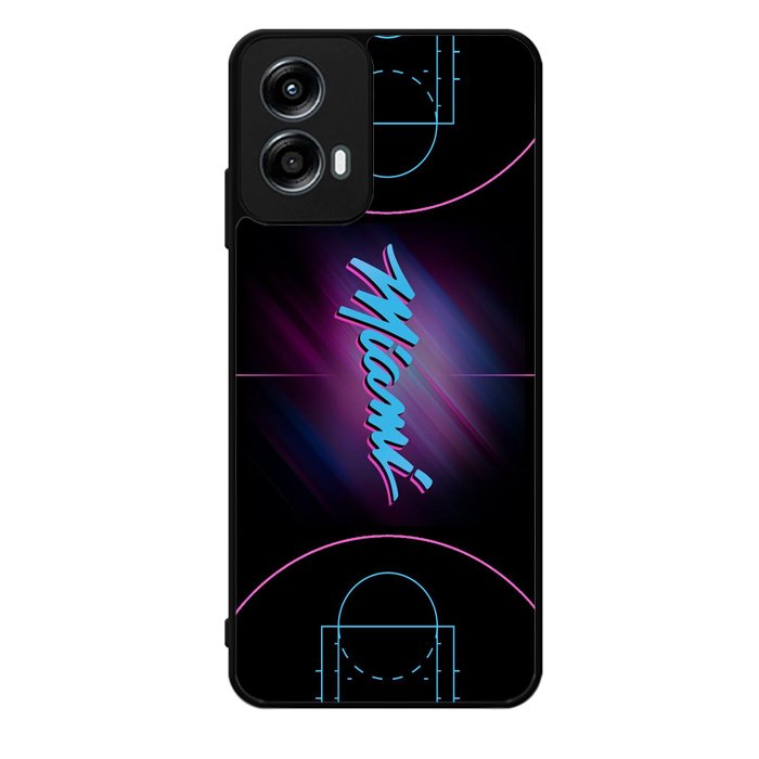 Miami Heat Basketball Motorola Moto G Play 2024 Case OV9374