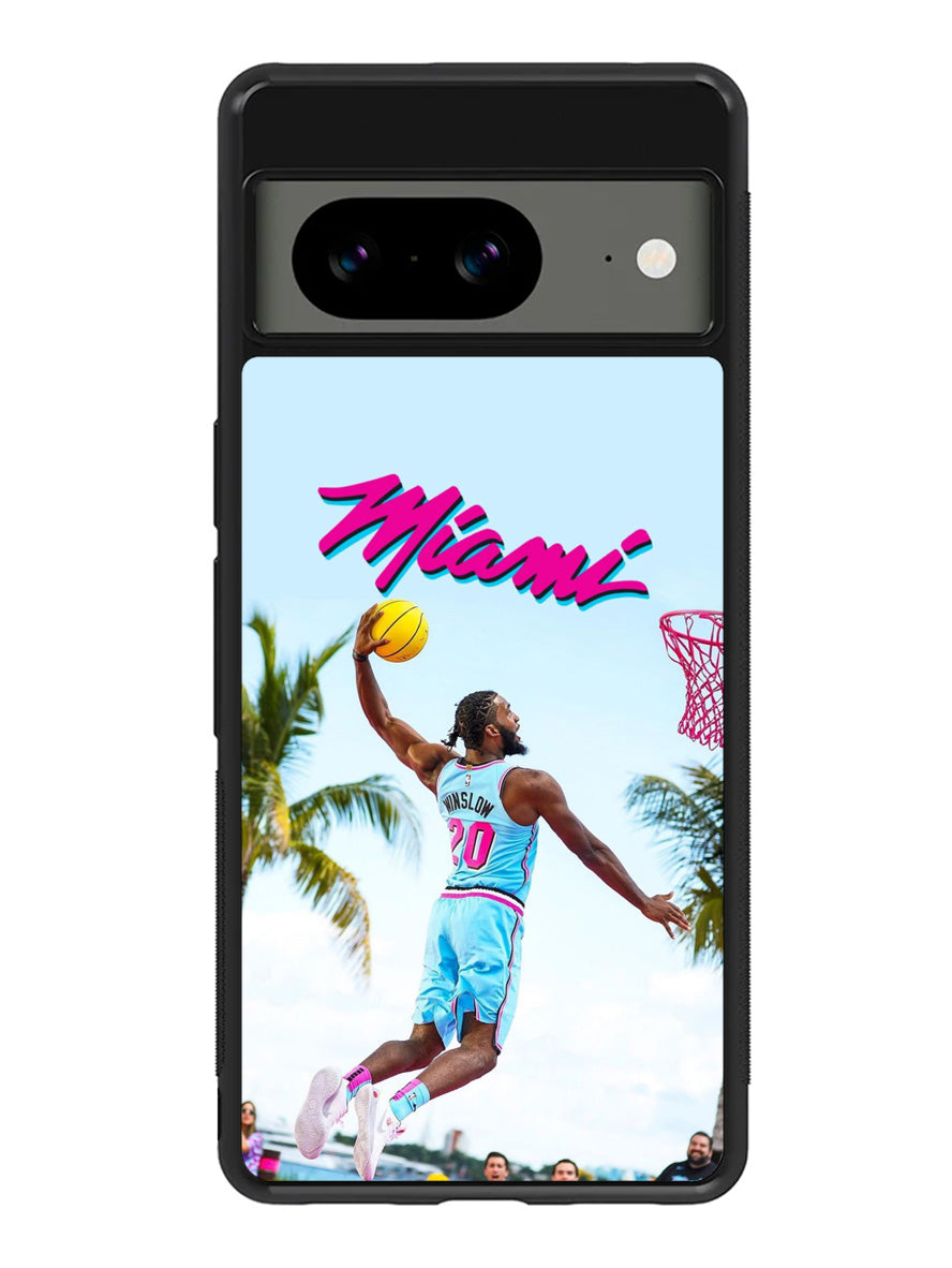 Miami Basketball Google Pixel 8 Case QC9373