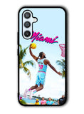 Miami Basketball Samsung Galaxy A14 5G Case QC9373