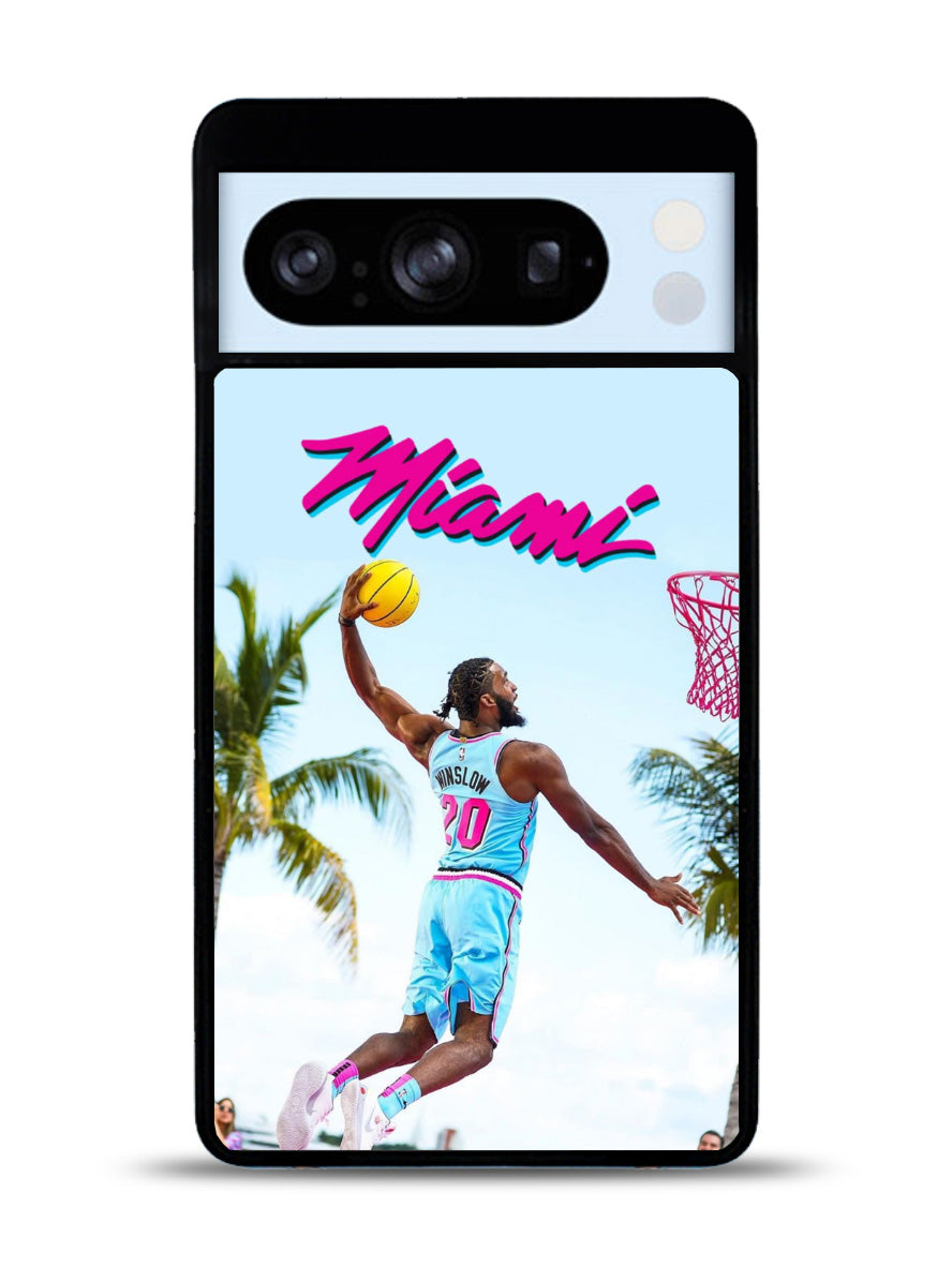 Miami Basketball Google Pixel 8 Pro Case QC9373