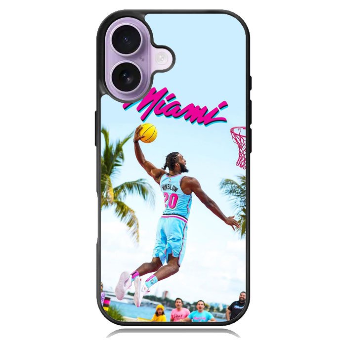 Miami Basketball iPhone 17 Case OV9373