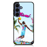 Miami Basketball Samsung Galaxy S25 FE Case OV9373