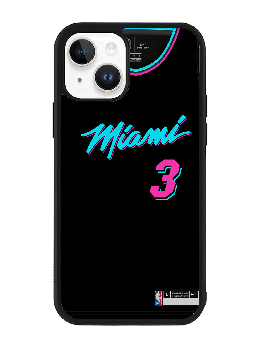 Miami Heat Jersy iPhone 14 Case QC9376