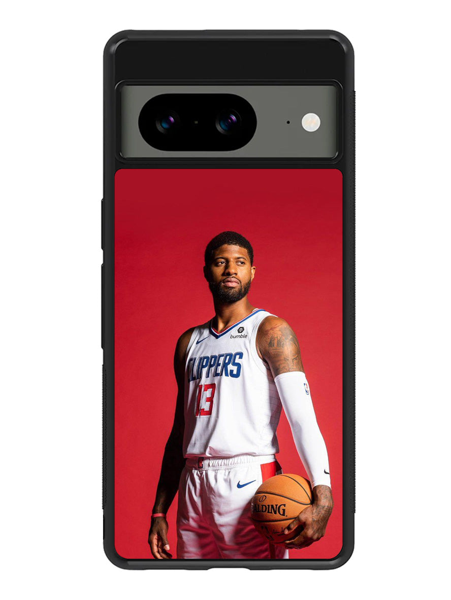 Paul George Clippers Google Pixel 8A Case QC9387