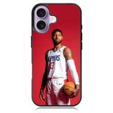 Paul George Clippers iPhone 17 Case OV9387