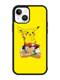 Ash Ketchum Pikachu iPhone 14 Plus Case QC9316