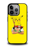 Ash Ketchum Pikachu iPhone 16 Pro Case OV9316