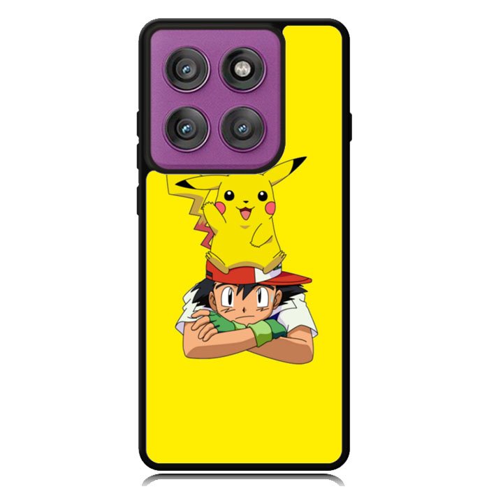 Ash Ketchum Pikachu Motorola Moto Edge 2025 | Moto Edge 60 Fusion | Moto Edge 60 Pro Case OV9316