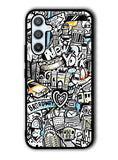 Doodle New York Samsung Galaxy A14 5G Case QC9338