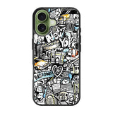 Doodle New York iPhone 17 Case QC9338
