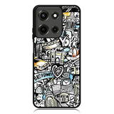 Doodle New York Motorola Moto G 5G 2025 Case OV9338