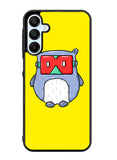 Red Mask Yellow Samsung Galaxy A35 5G Case OV9394