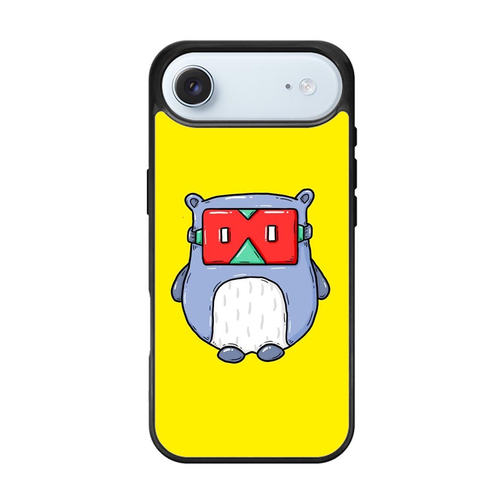 Red Mask Yellow iPhone Air Case OV9394