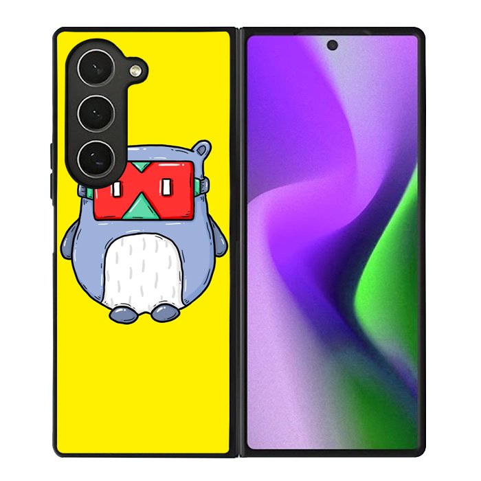 Red Mask Yellow Samsung Galaxy Z Fold 6 5G 2024 Case OV9394
