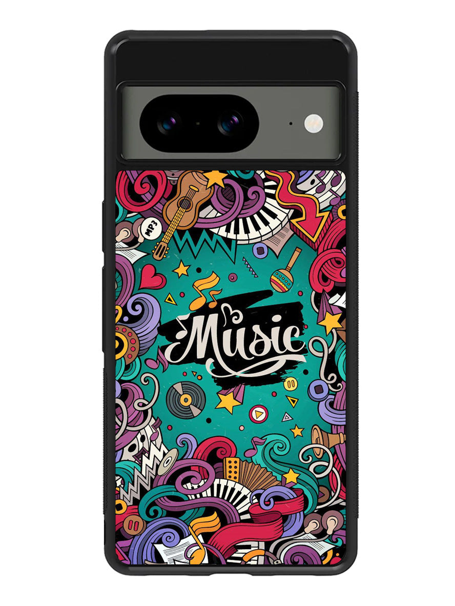 Music Art Google Pixel 8A Case QC9381