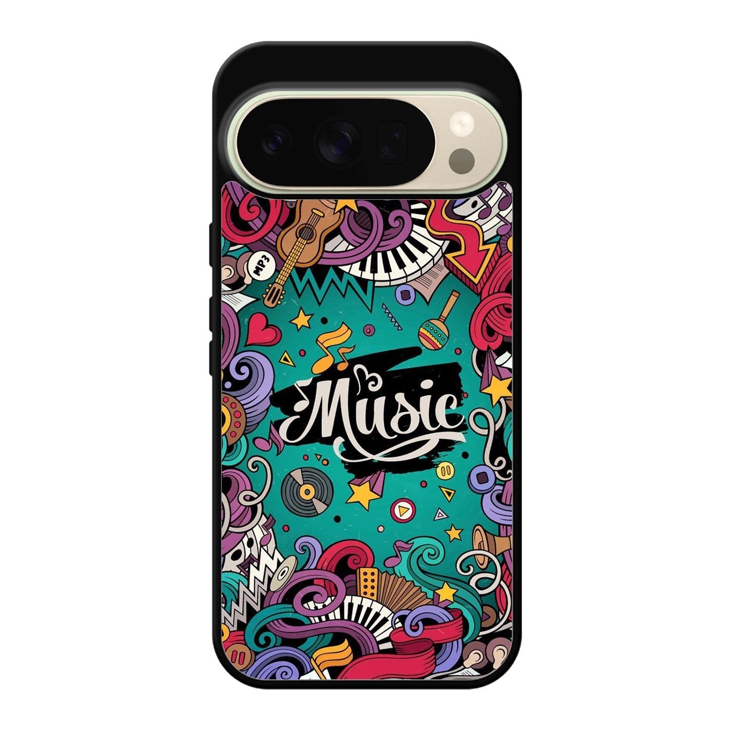 Music Art Google Pixel 10 Pro Case QC9381