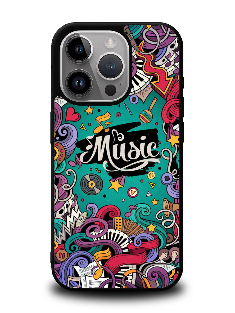 Music Art iPhone 16 Pro Case OV9381