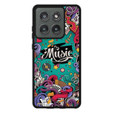 Music Art Motorola Moto Edge 2025 Case QC9381
