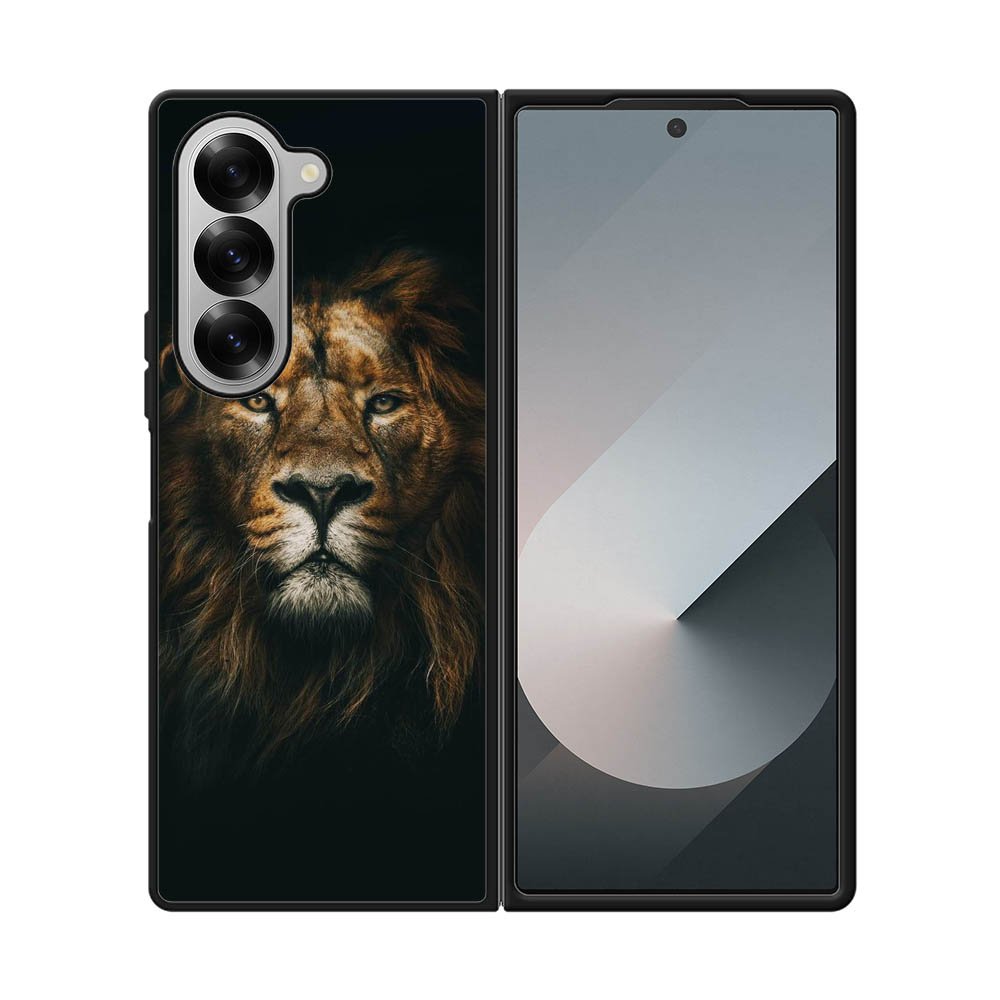 Lion Gold Samsung Galaxy Z Fold 7 5G Case QC9365