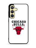 Chicago Bulls White Samsung Galaxy S25 Plus 5G , Samsung Galaxy S25+ 5G Case OV9324