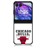 Chicago Bulls White Motorola Moto Razr Plus 2024 , Moto Razr+ 2024 Case OV9324