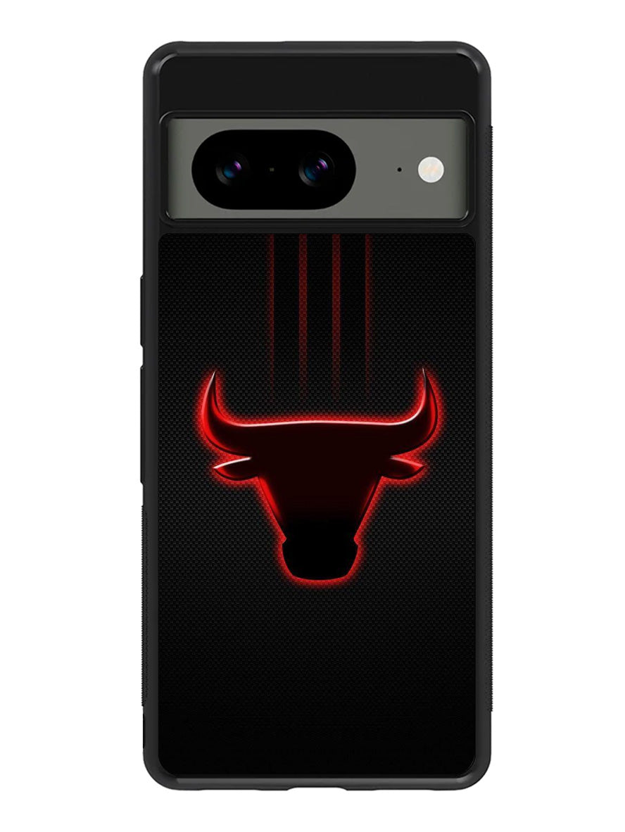 Chicago Logo Strips Google Pixel 8 Case QC9325
