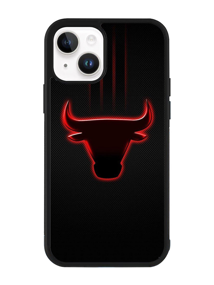 Chicago Logo Strips iPhone 14 Plus Case QC9325