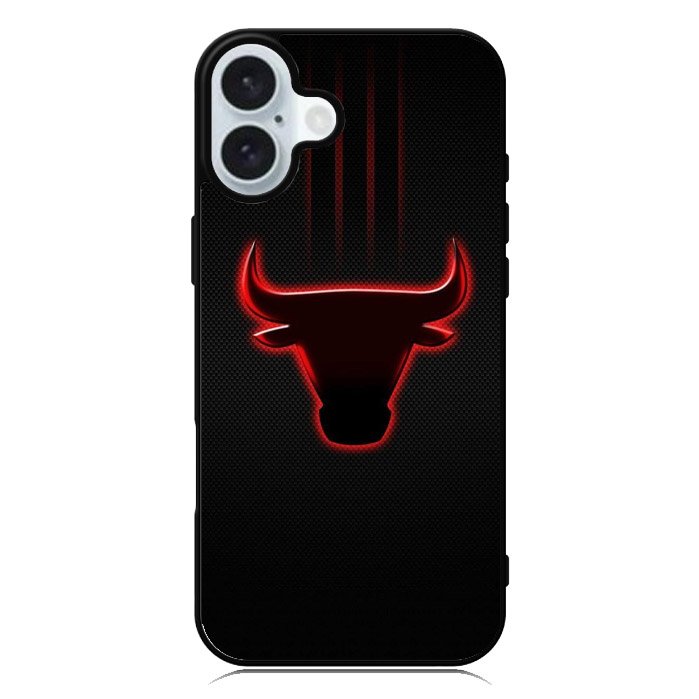 Chicago Logo Strips iPhone 16 Case QC9325