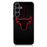 Chicago Logo Strips Samsung Galaxy S25 FE Case OV9325