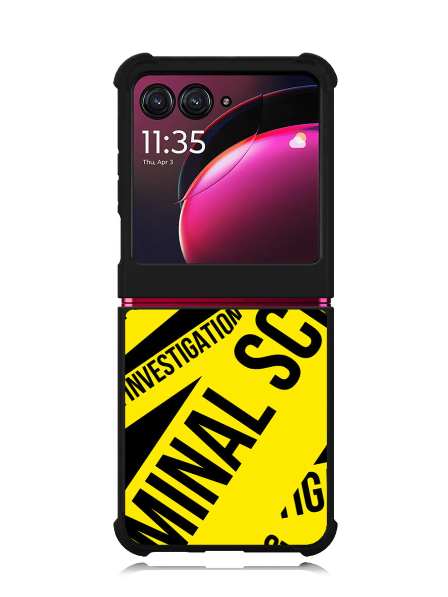 Criminal Scene Motorola Moto Razr Plus 2023 , Moto Razr+ 2023 Case OV9329