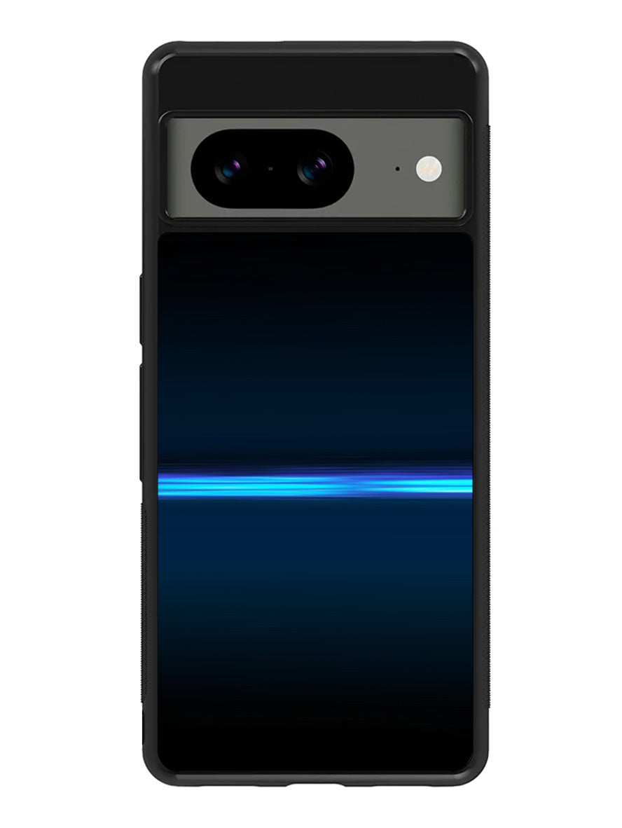 Line Blue Google Pixel 8 Case QC9363