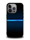 Line Blue iPhone 16 Pro Max Case QC9363