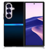 Line Blue Samsung Galaxy Z Fold 7 Case OV9363
