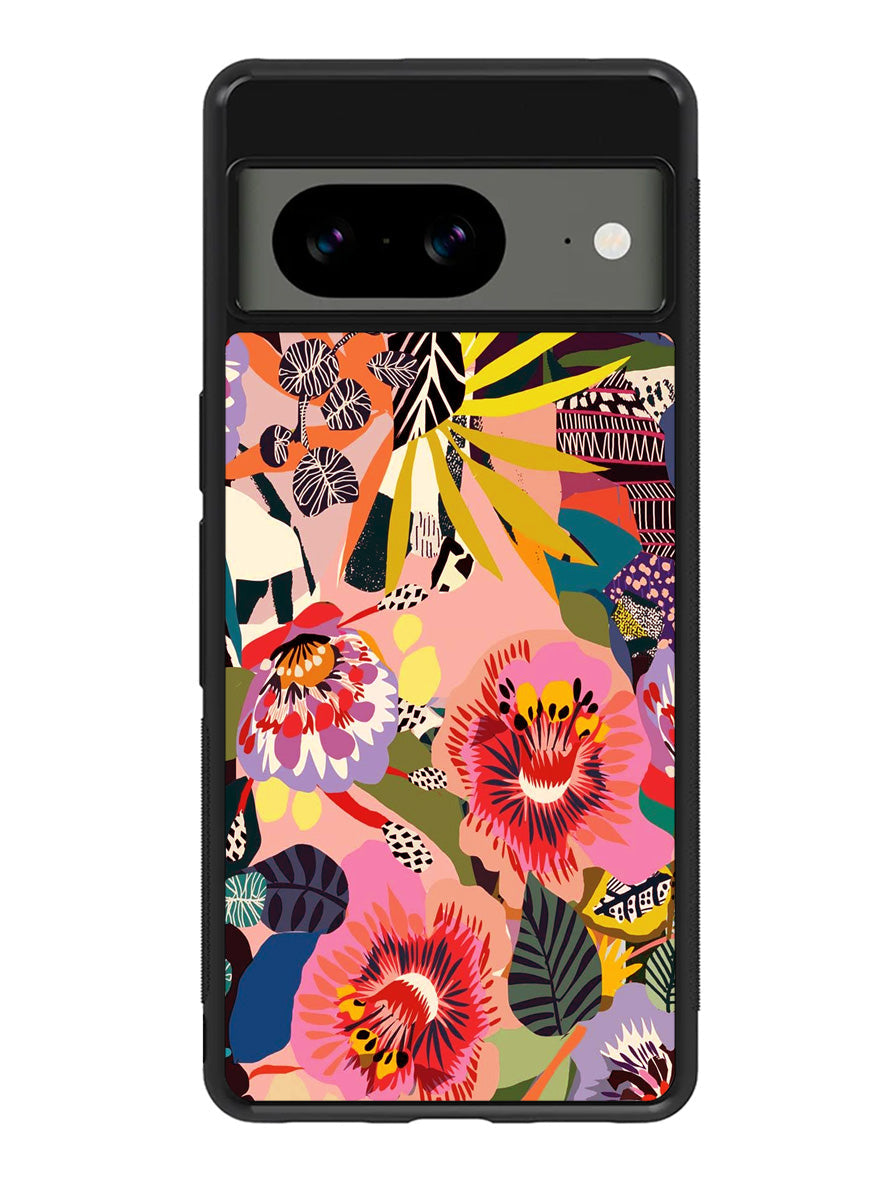 Floral Art Google Pixel 8 Case QC9345