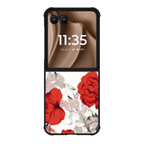 Big Red Peony Motorola Moto RAZR Plus 2025 Case OV9317