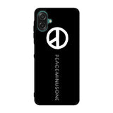 Peaceminusone Logo Samsung Galaxy A07 Case QC9389