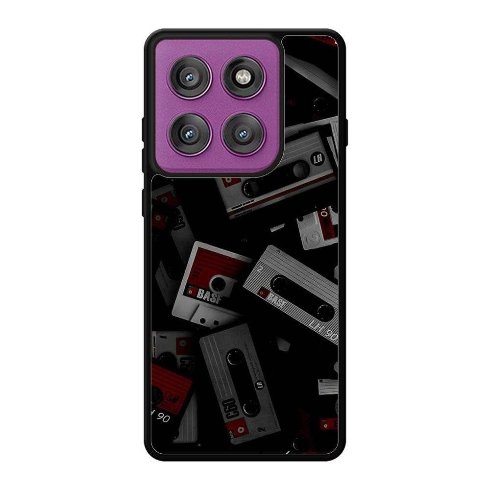 Retro Cassette Tape Motorola Moto Edge 60 Pro Case QC9395