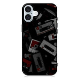 Retro Cassette Tape iPhone 16 Case QC9395