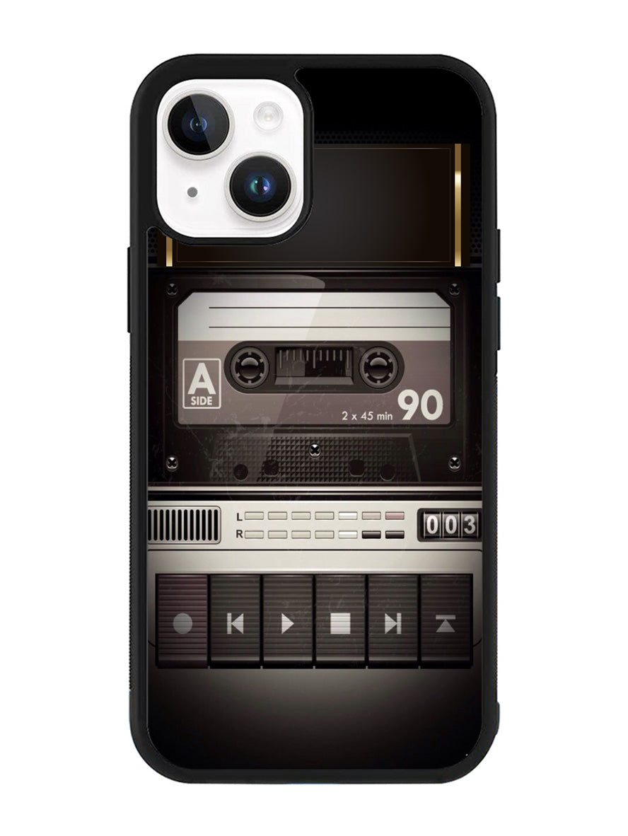 Retro Cassette Tape iPhone 14 Case QC9396