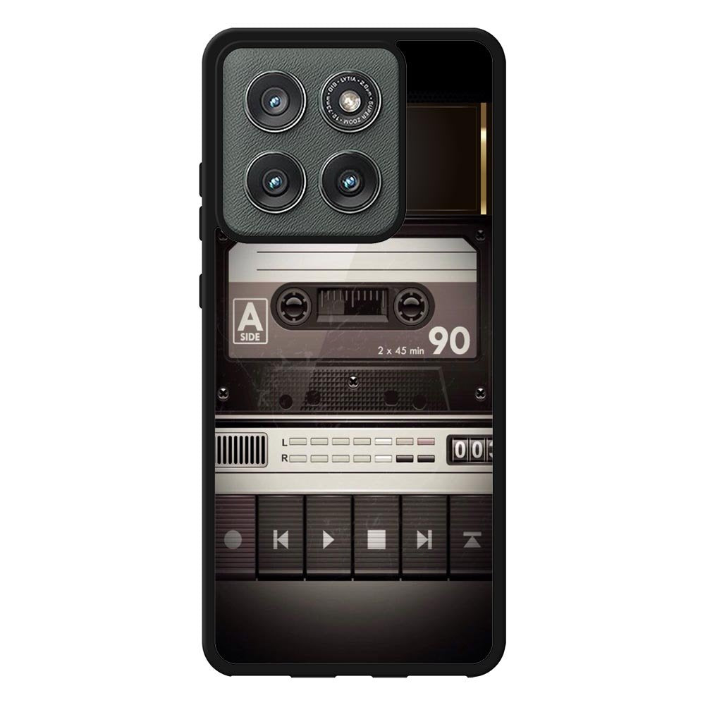 Retro Cassette Tape Motorola Moto Edge 2025 Case OV9396