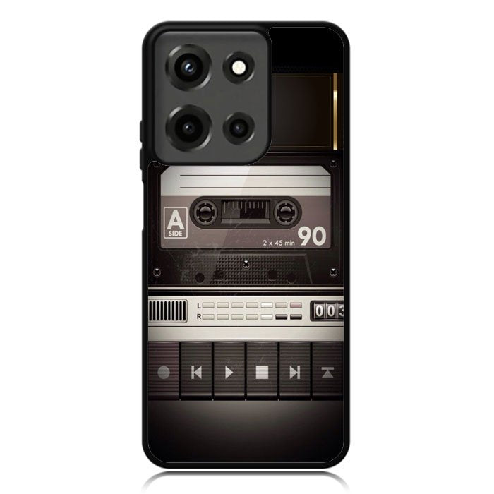 Retro Cassette Tape Motorola Moto G 5G 2025 Case OV9396