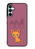 Cartoon Cute Cats Samsung Galaxy A35 5G Case OV9321