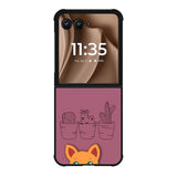 Cartoon Cute Cats Motorola Moto RAZR Plus 2025 Case OV9321